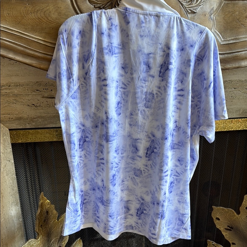 White and Purple Polo Shirt - Picture 12 of 16